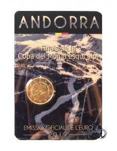 Andorra - 2019 - 2€ Sci Alpino (in blister)