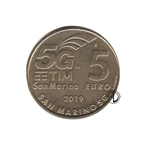 San Marino - 2019 - 5€ 5G