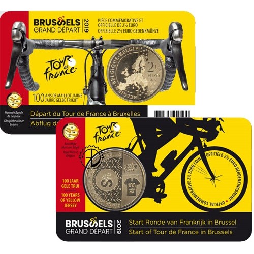 Belgio - 2019 - 2,50€ Tour de France (v. Olandese)