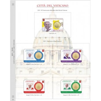 Abafil Fogli Vaticano Coincard 2019