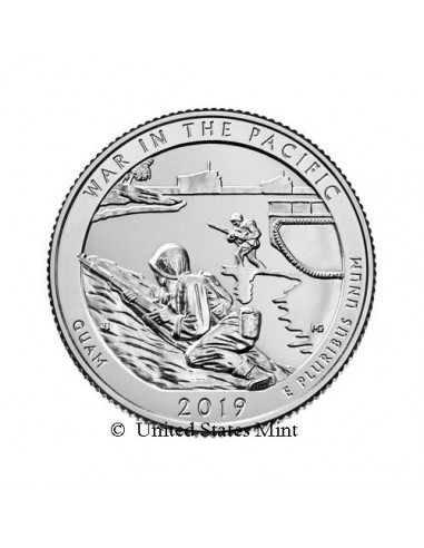 USA 1/4$ 2019 War in the Pacific