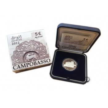 Italia - 2012 - 5€ Campobasso PROOF