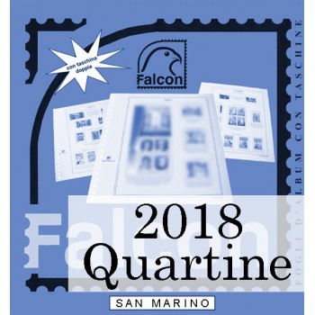 Fogli San Marino 2018 Quartine - Falcon