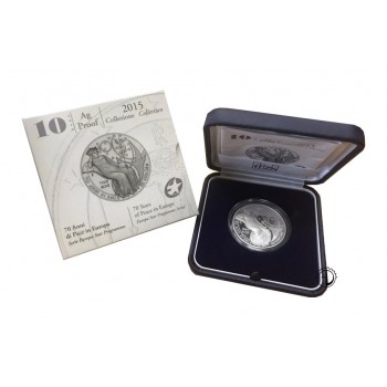 Italia - 2015 - 10€ Pace PROOF
