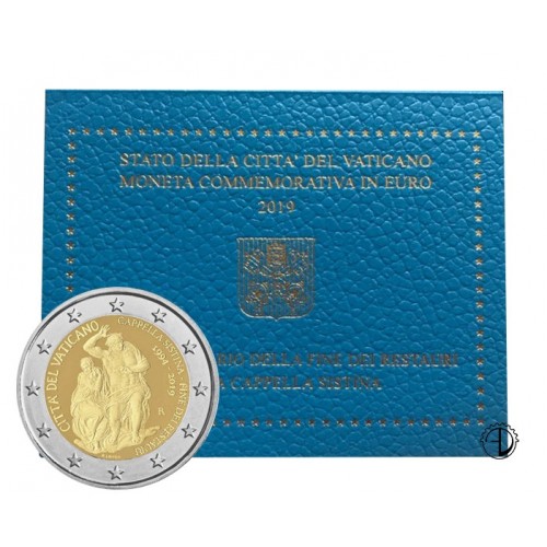 Vaticano - 2019 - 2€ Cappella Sistina