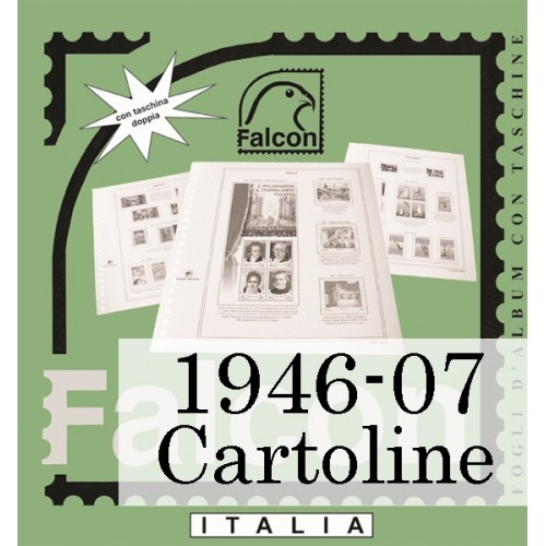 Fogli Italia Cartoline 1946/2007 - Falcon