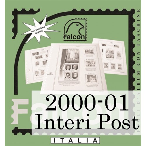 Fogli Italia 2000-01 Interi Postali - Falcon