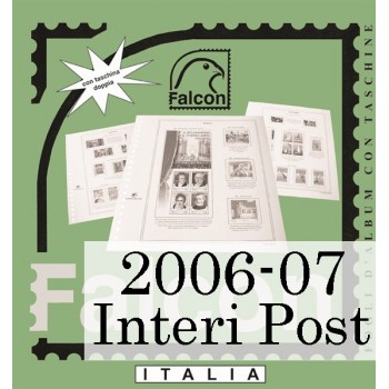 Fogli Italia 2006-07 Interi Postali - Falcon