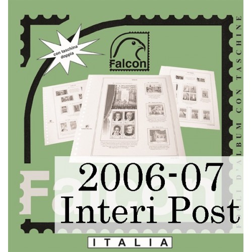 Fogli Italia 2006-07 Interi Postali - Falcon