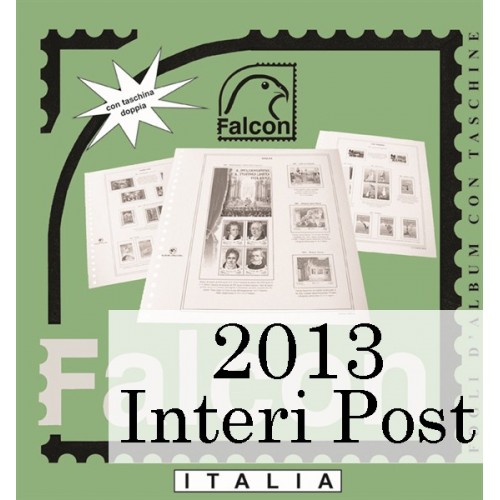 Fogli Italia 2013 Interi Postali - Falcon