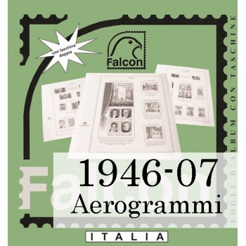 Fogli Italia - Aerogrammi 1946/2007 - Falcon