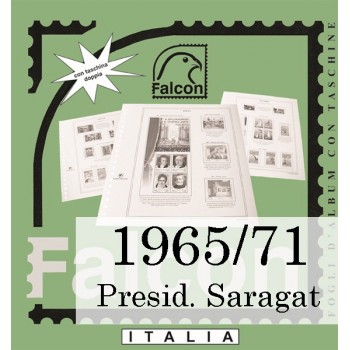 Fogli Italia Presidenza Saragat (1965/71) - Falcon