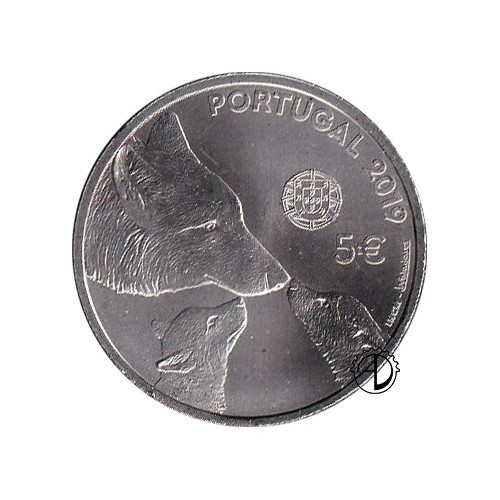 Portogallo - 2019 - 5€ Lupo