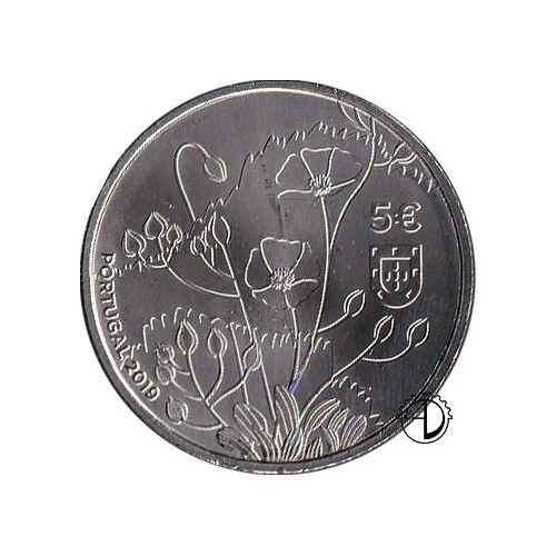 Portogallo - 2019 - 5€ Fiore di Algarve