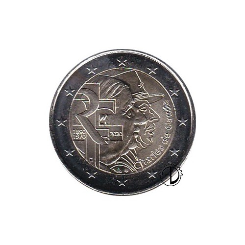 Francia - 2020 - 2€ De Gaulle