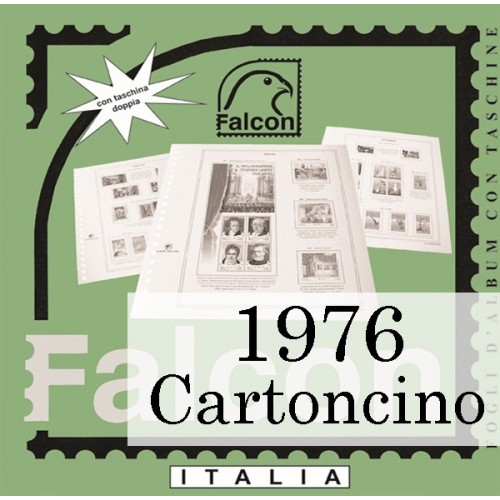 Fogli Italia 1976 Cartoncino Italia 76 - Falcon