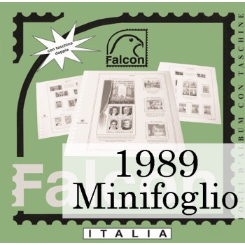 Fogli Italia 1989 Chaplin - Falcon