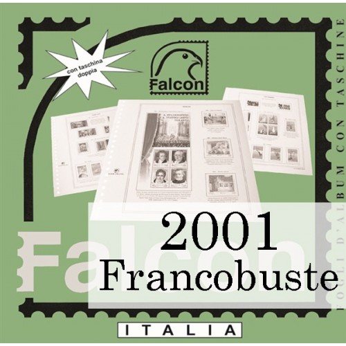 Fogli Italia 2001 Francobusta - Falcon