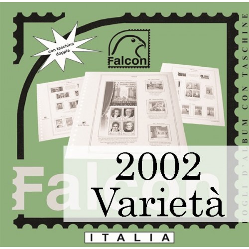 Fogli Italia 2002 Varietà Calcio - Falcon