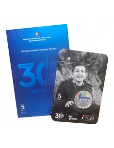 Italia - 2020 - 5€ Telethon