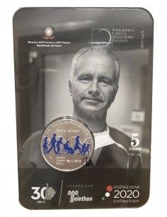Italia - 2020 - 5€ Telethon 2