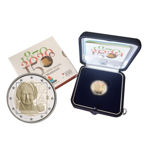 Italia - 2020 - 2€ Montessori PROOF