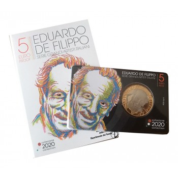 Italia - 2020 - 5€ De Filippo