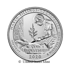 USA 1/4$ 2020 Marsh-Billings-Rockefeller