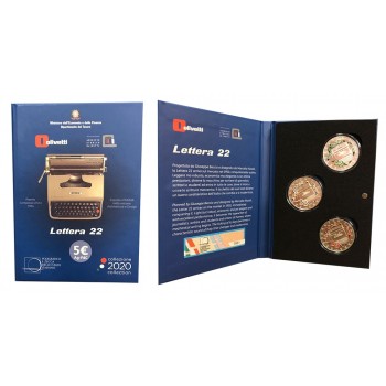 Italia - 2020 - 5€ Olivetti Trittico