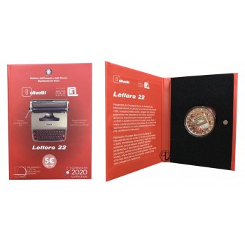 Italia - 2020 - 5€ Olivetti Rosso