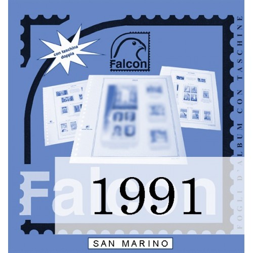 Fogli San Marino 1991 - Falcon