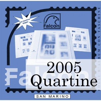 Fogli San Marino 2005 Quartine - Falcon