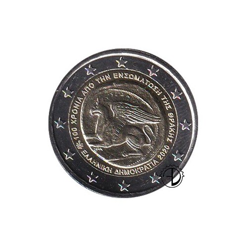 Grecia - 2020 - 2€ Tracia
