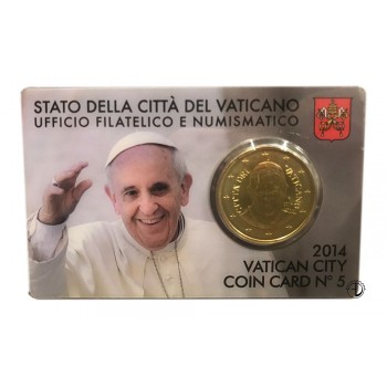 Vaticano - 2014 - Coin Card (n.5)