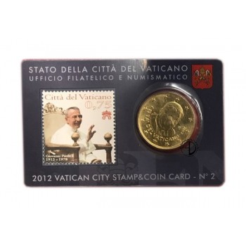 Vaticano - 2012 - Stamp&Coin Card (n.2)