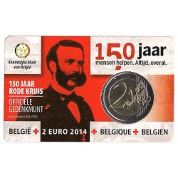 Belgio - 2014 - 2€ Croce Rossa (ver. francese)