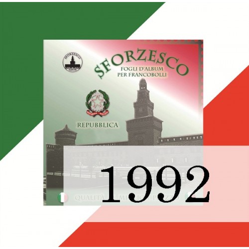Fogli Italia 1992 - Sforzesco