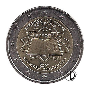 Grecia - 2007 - 2€ Trattato di Roma