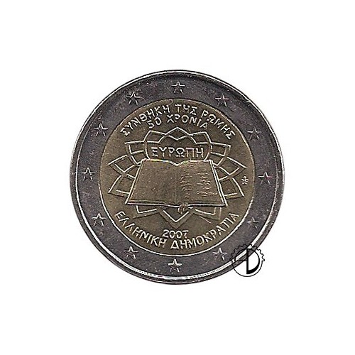 Grecia - 2007 - 2€ Trattato di Roma