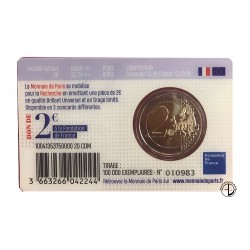 Francia - 2020 - 2€ UNION (coincard "Grazie")