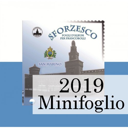 Fogli S. Marino 2019 Minifoglio