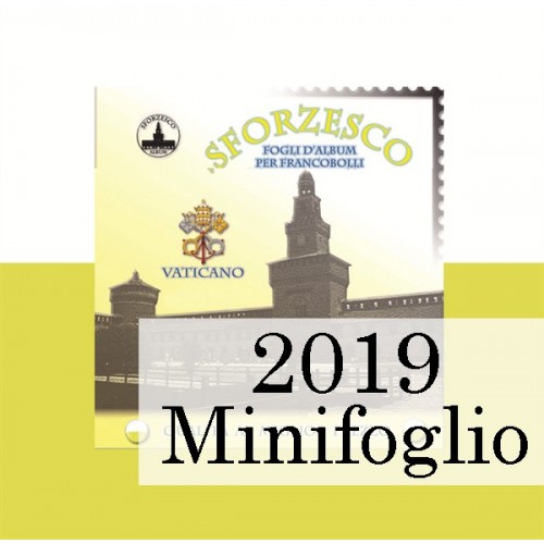 Fogli Vaticano 2019 MF Patti Lateranensi - Sforzesco
