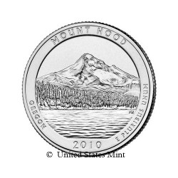 USA 1/4$ 2010 Mount Hood 