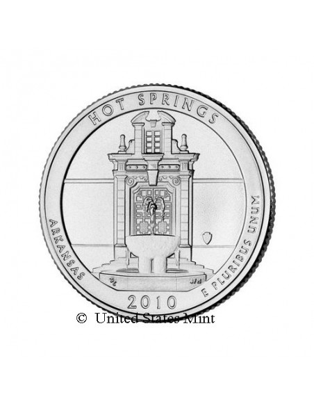 USA 1/4$ 2010 Hot Springs