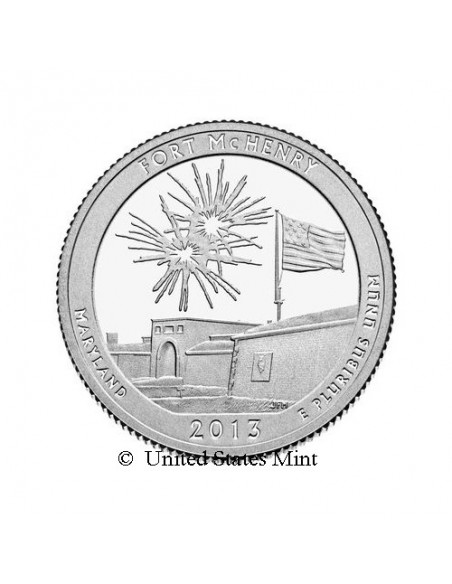 USA 1/4$ 2013 Fort McHenry