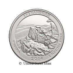 USA 1/4$ 2014 Shanandoah