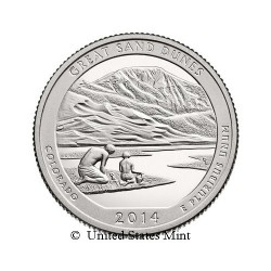 USA 1/4$ 2014 Great Sand Dunes