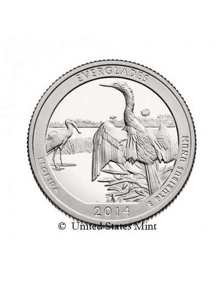 USA 1/4$ 2014 Everglades