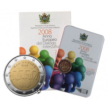 San Marino - 2008 - 2€ Dialogo