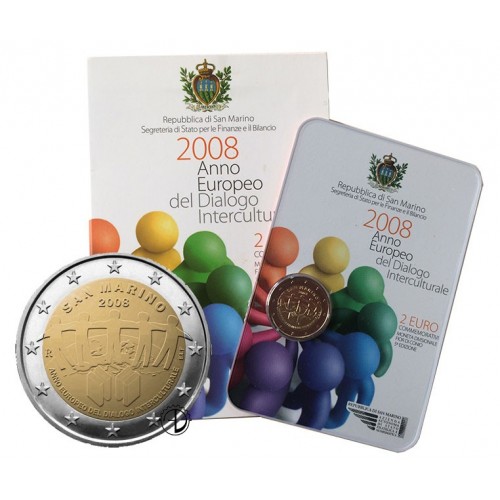 San Marino - 2008 - 2€ Dialogo